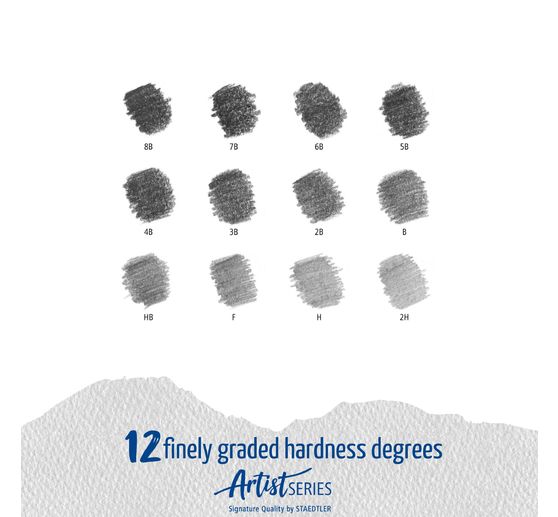 Staedtler Potloden Mars Lumograph, 12 st.