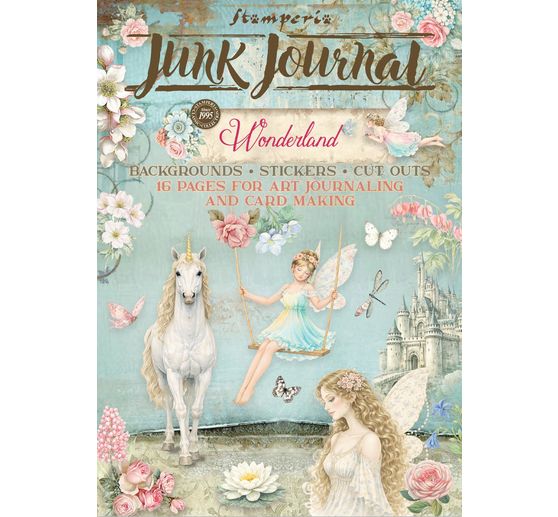 Junk Journal Book "Wonderland"