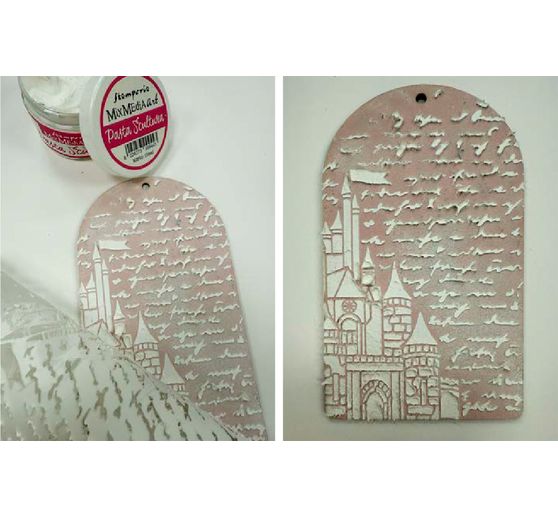 Schablone "Wonderland - Castle", 20 x 25 cm