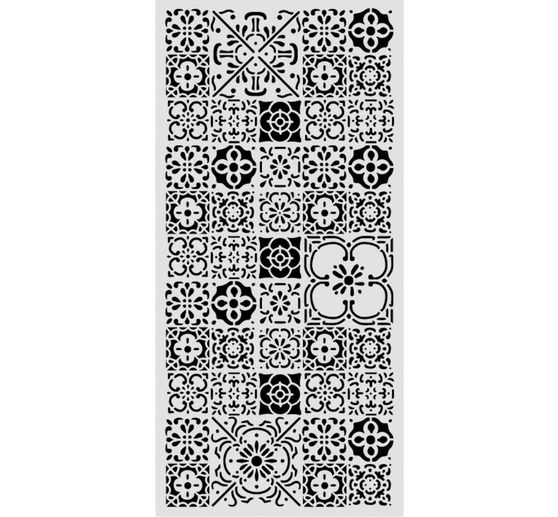 Schablone "All Around - Tile", 12 x 25 cm