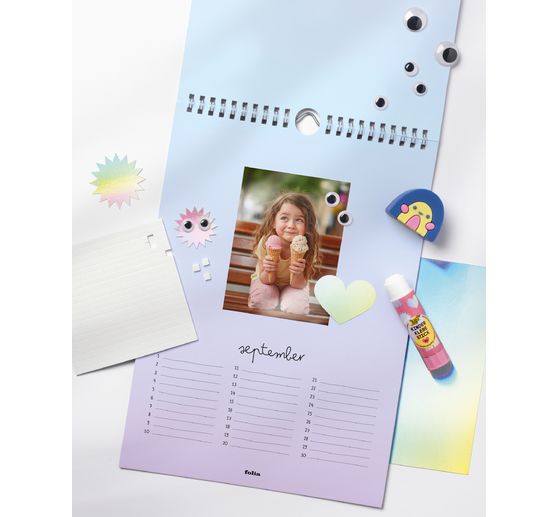 DIY Fotokalender "Shades of Rainbow"