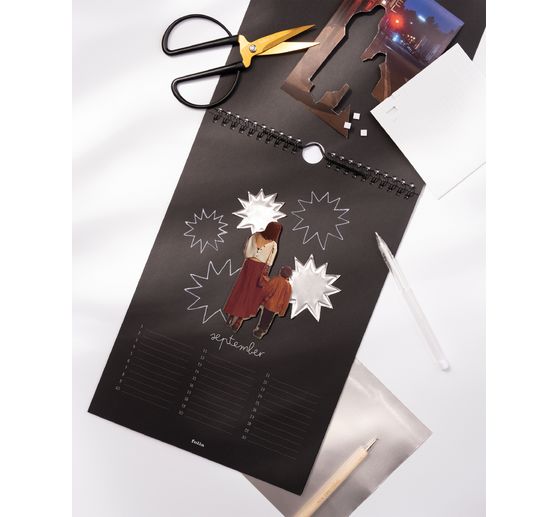 DIY Fotokalender "Black"