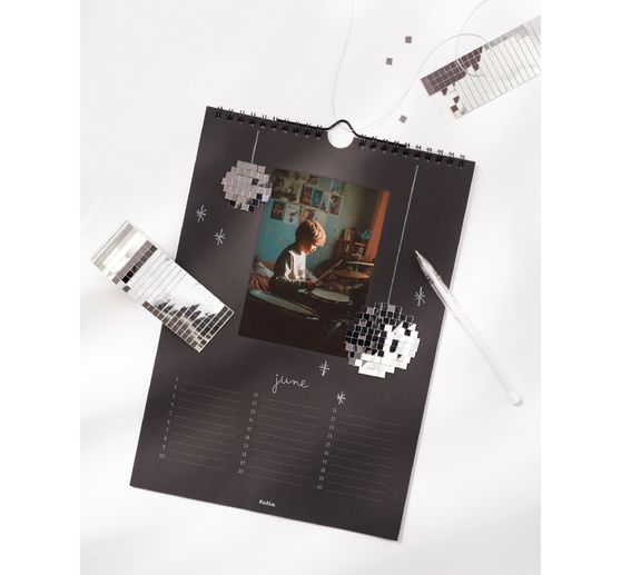 DIY Fotokalender "Black"
