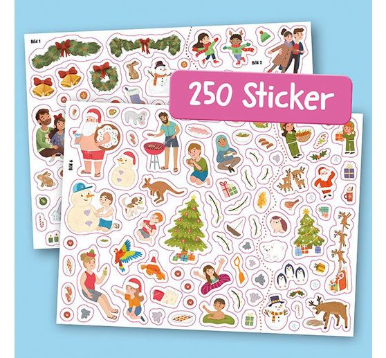 Buch "Stickern ohne Ende - Es weihnachtet sehr"