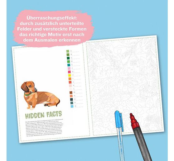 Livre &laquo; Colorful Surprise - Blumen &raquo;