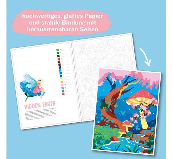 Livre &laquo; Colorful Surprise - Blumen &raquo;