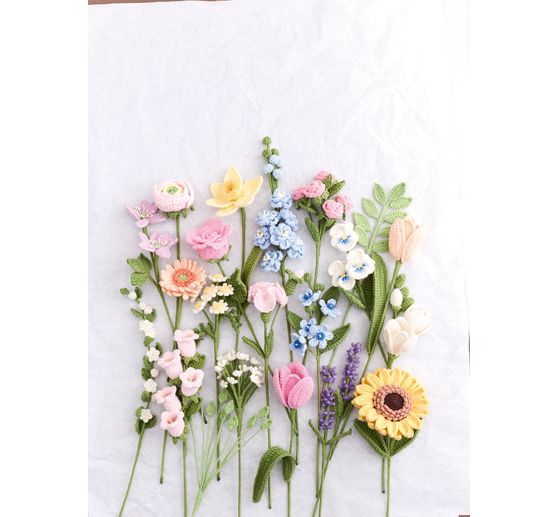 Livre &laquo; Romantische Blumen h&auml;keln &raquo;
