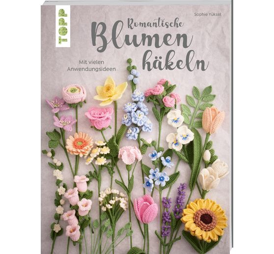 Livre &laquo; Romantische Blumen h&auml;keln &raquo;