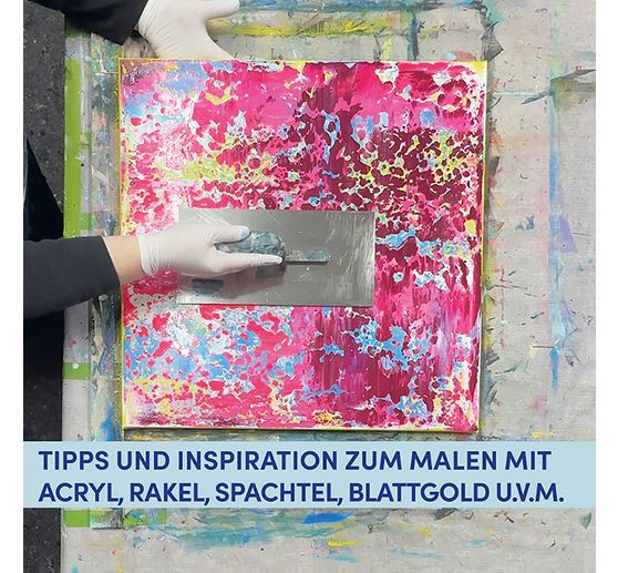 Boek "Abstrakte Acrylbilder - Schicht f&uuml;r Schicht"