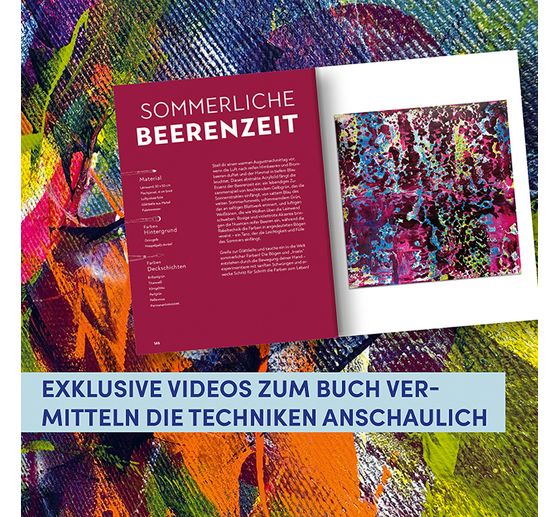 Boek "Abstrakte Acrylbilder - Schicht f&uuml;r Schicht"
