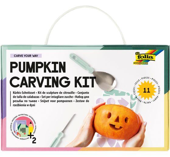 Snijset voor pompoenen "Carve your way"
