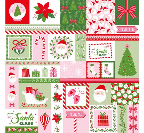 Set de papiers &laquo; Santa Baby &raquo;