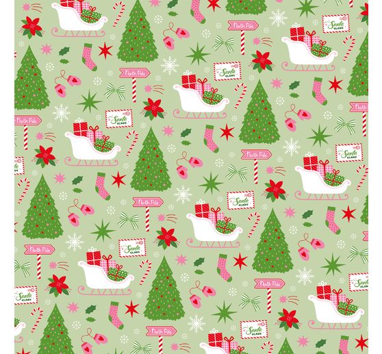 Set de papiers &laquo; Santa Baby &raquo;