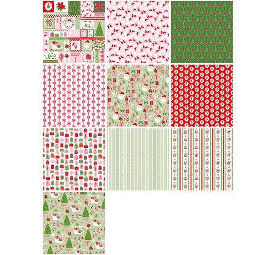 Set de papiers &laquo; Santa Baby &raquo;