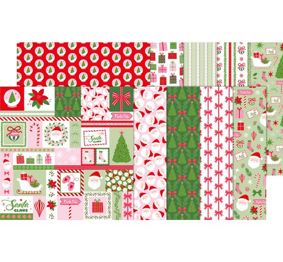Set de papiers &laquo; Santa Baby &raquo;