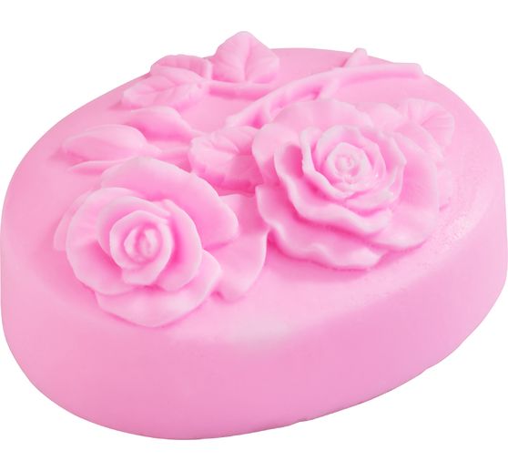VBS Silicone soap mould "Two Roses"