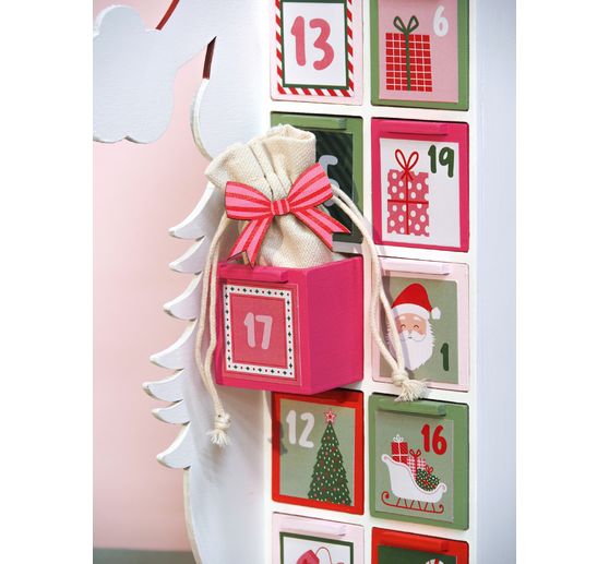 Sticker chiffres de l'Avent &laquo; Santa Baby &raquo;