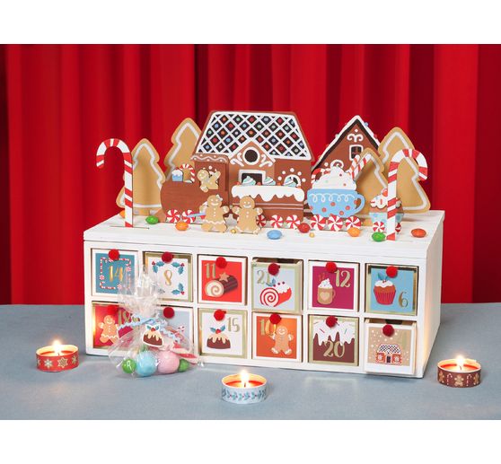 Sticker chiffres de l'Avent &laquo; Christmas Bakery &raquo;