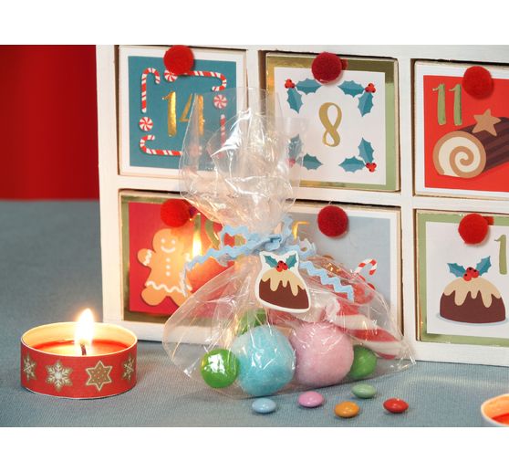 Sticker chiffres de l'Avent &laquo; Christmas Bakery &raquo;