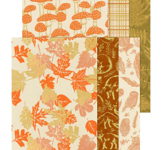 Papiers naturels &laquo; Nepalese - Chuchotements d'automne &raquo;