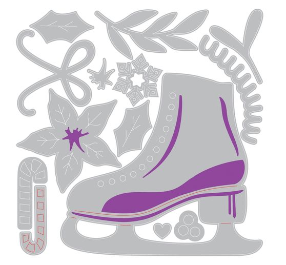Sizzix Thinlits Stanzschablone "On Ice"