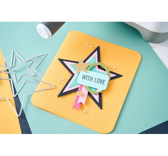 Sizzix Framelits Punching template "Banners, Tags & Labels"