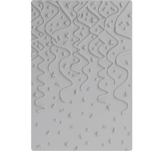 Sizzix Multi-Level Embossing template "Party Time"