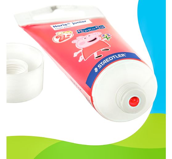 Noris junior Fingermalfarben "Peppa Pig", 4 x 75 ml