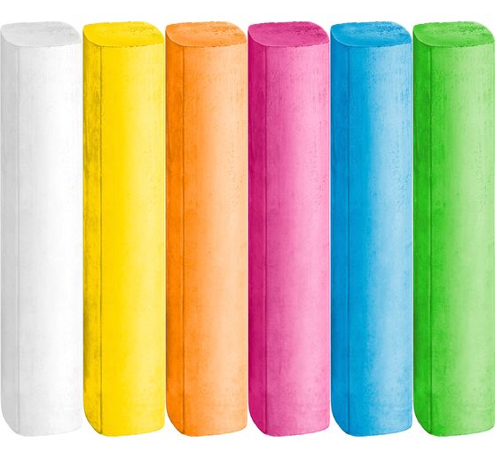 Noris junior Stra&szlig;enmalkreide "Peppa Pig", 6 Farben