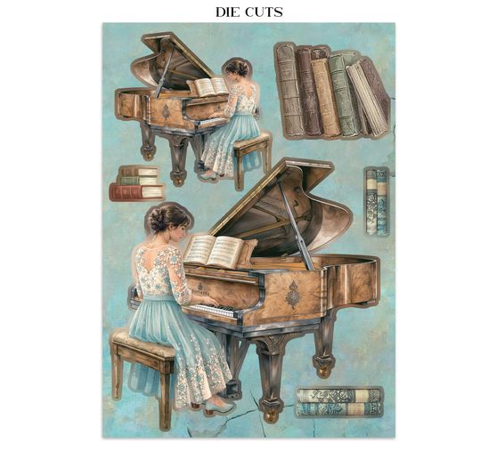 A5 Junk Journal Focus Points Stamperia &laquo; Symphony &raquo;