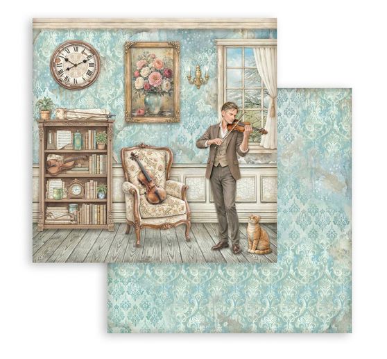 Stamperia Scrapbook-Block "Symphony"