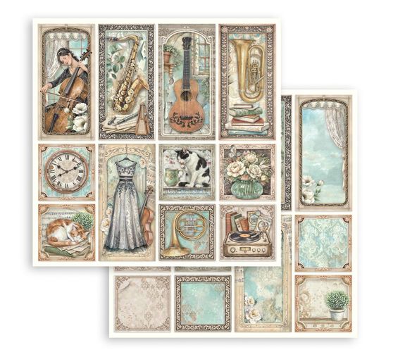 Stamperia Scrapbook-Block "Symphony"