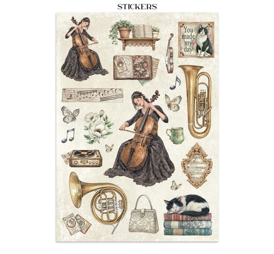 Stamperia Junk Journal Book "Symphony"
