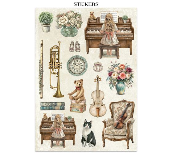 Stamperia Junk Journal Book "Symphony"