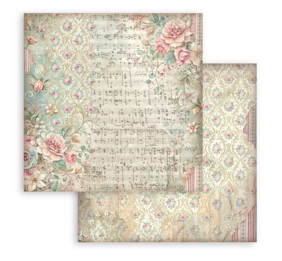 Stamperia Scrapbook-Block "Symphony Backgrounds"