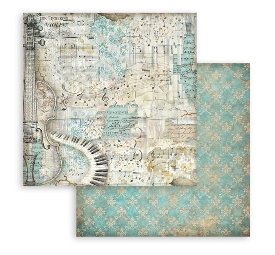 Stamperia Scrapbook-Block "Symphony Backgrounds"