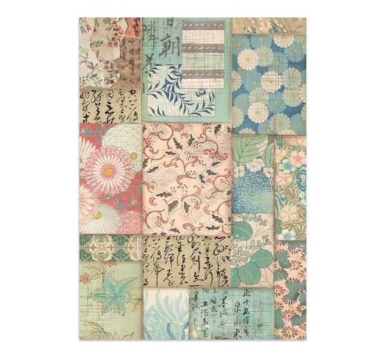 Stamperia A5 Junk Journal Focus Points "Oriental Garden"