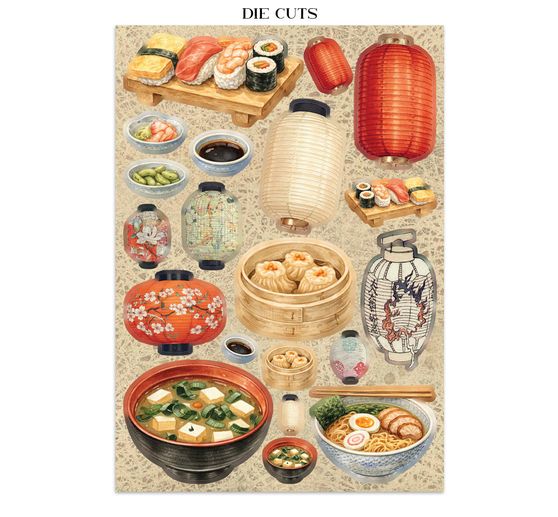 Stamperia A5 Junk Journal Focus Points "Oriental Garden"