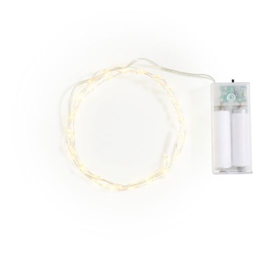 Micro-LED-Lichterkette, mit Timer, 60 LEDs