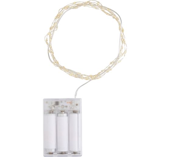 Micro-LED-Lichterkette, mit Timer, 100 LEDs