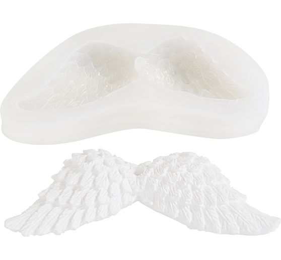 VBS Silicone casting mould "Angel Wing Pendant"