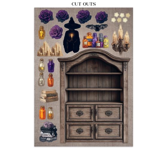 Junk Journal Book Stamperia &laquo; Halloween &raquo;