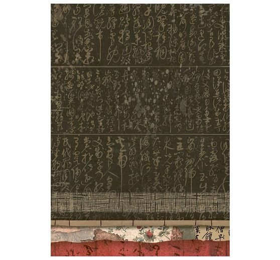 Stamperia Motief strozijde backgrounds "Oriental Garden", DIN A6, set van 8