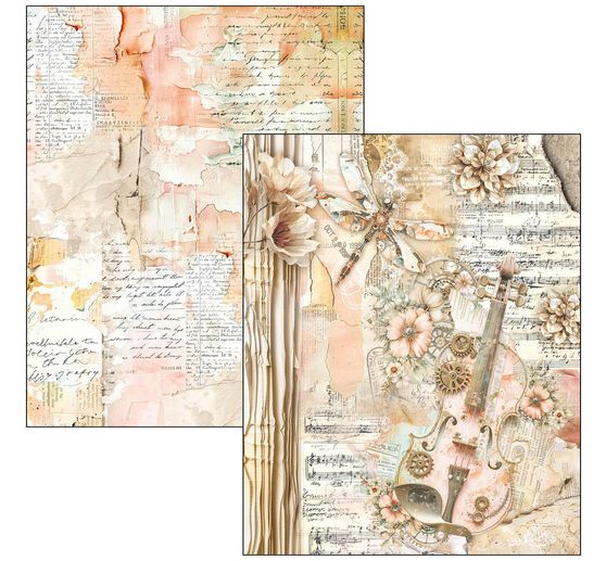 Ciao Bella Mixed Media Book "Lost in Time"