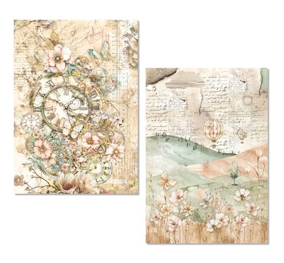 Ciao Bella Motief strozijde assortiment "Lost in Time", set van 8