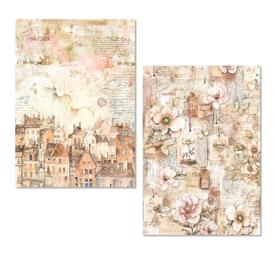 Ciao Bella Motief strozijde assortiment "Lost in Time", set van 8