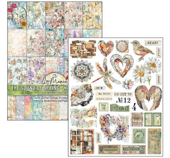 Ciao Bella Mixed Media Book "The Sound of Spring"