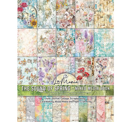 Ciao Bella Mixed Media Book "The Sound of Spring"