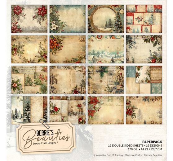 Papier set "Vintage Christmas"