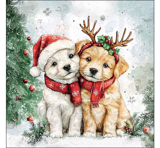 Serviette "Cody and Buddy"